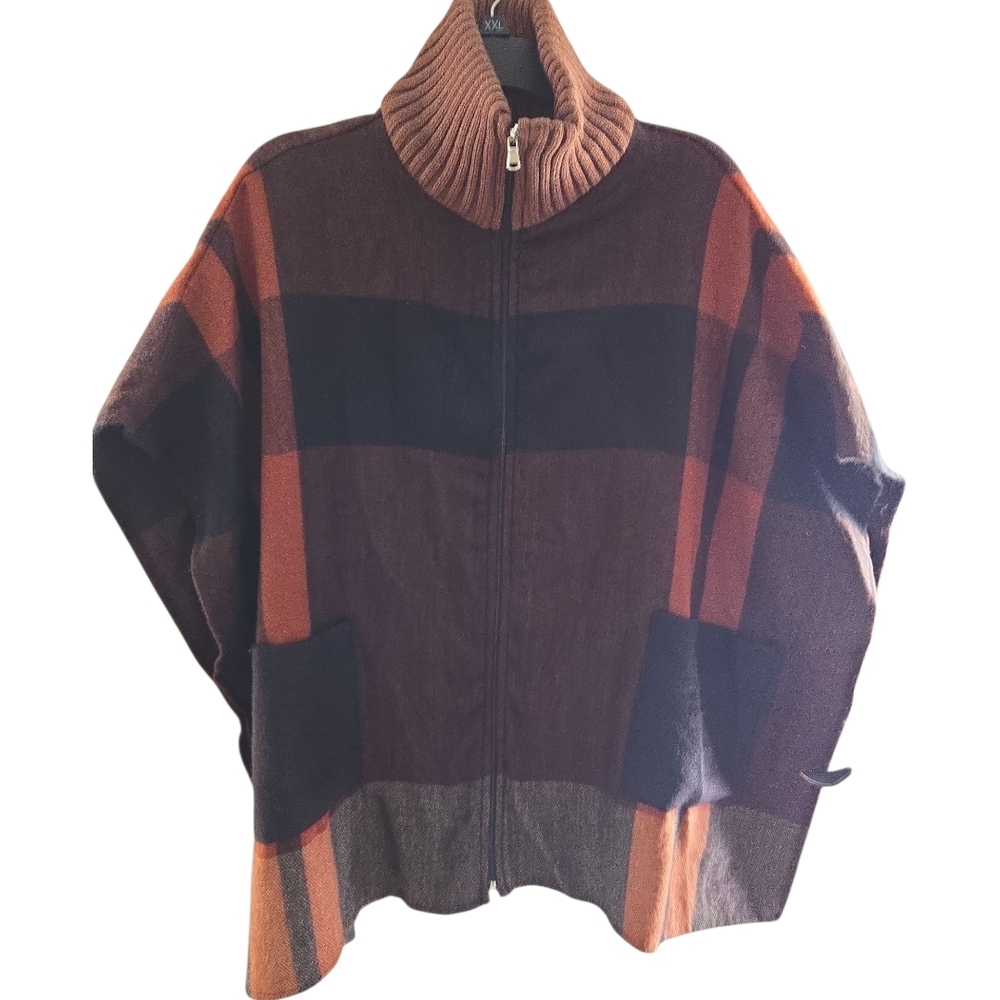Vince Camuto Brown Sweater SZ ONE SIZE